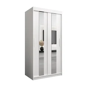Direkt Vom Hersteller Schwebetürenschrank Pole 200/100/62 2-Türig (Weiß)