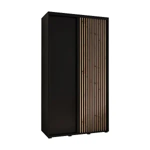 Angebot SCHWEBETÜRENSCHRANK LANKO 1 235,2/130/60 2-türig (Schwarz/Schwarz)