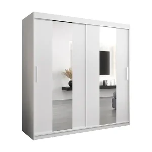 Begrenztes Angebot Schwebetürenschrank Pole 200/200/62 2-Türig (Weiß)