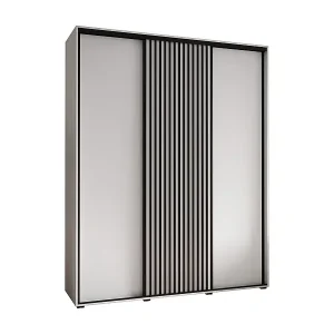 Heißes Angebot SCHWEBETÜRENSCHRANK SAPPORO 1 205,2/190/60 3-türig (Weiß/Weiß)