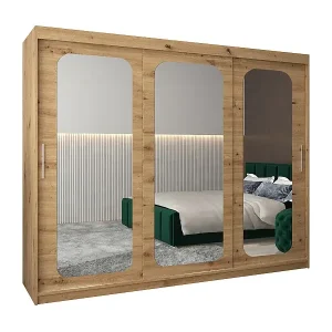 Must-Have SCHWEBETÜRENSCHRANK PROMO T3 200/250/62 3-türig (Artisan/Artisan)