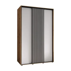 Kostenfreie Lieferung SCHWEBETÜRENSCHRANK LANKO 1 235,2/160/45 3-türig (Artisan/Weiß)