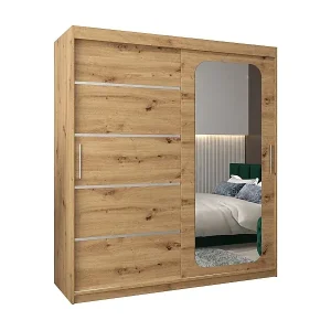 SCHWEBETÜRENSCHRANK PROMO V2 200/180/62 2-türig (Artisan/Artisan) Preis Gesenkt