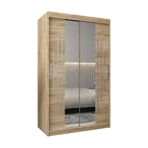 Preisknaller SCHWEBETÜRENSCHRANK YORK 1 200/120/62 2-türig (Sonoma/Sonoma)