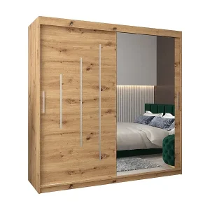 Neue Kollektion SCHWEBETÜRENSCHRANK YORK 2 200/200/62 2-türig (Artisan/Artisan)