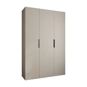Drehtürenschrank Como 4 245,5/160/40 3-türig (Kaschmir/Schwarz) Sale