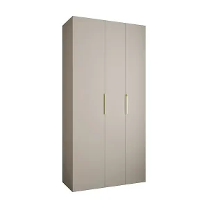 Drehtürenschrank Como 4 245,5/120/50 3-türig (Kaschmir/Gold) Neue Ware