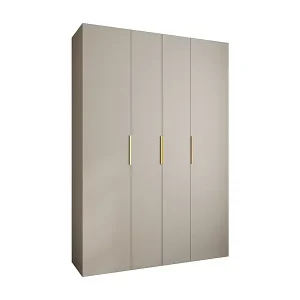 Top-Seller Drehtürenschrank Como 4 245,5/170/40 4-türig (Kaschmir/Gold)