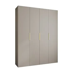 Drehtürenschrank Como 4 245,5/190/40 4-türig (Kaschmir/Gold) Must-Have