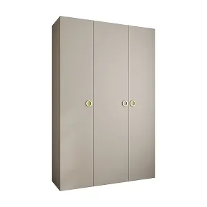 Drehtürenschrank Como 1 245,5/160/40 3-türig (Kaschmir/Gold) Angebot