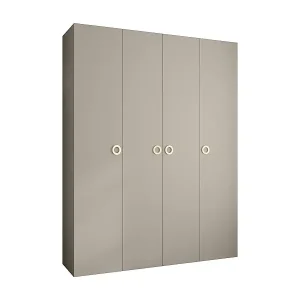 Drehtürenschrank Como 1 245,5/190/40 4-türig (Kaschmir/Gold) Top-Seller