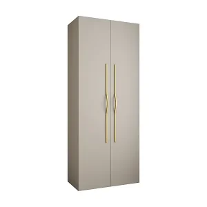 Bestpreis Drehtürenschrank Como 2 245,5/100/40 2-türig (Kaschmir/Gold)