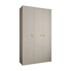 Drehtürenschrank Como 1 245,5/140/50 3-türig (Kaschmir/Gold) Solange Der Vorrat Reicht