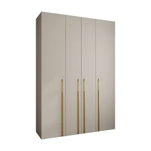 Schnäppchen Drehtürenschrank Como 3 245,5/170/50 4-türig (Kaschmir/Gold)