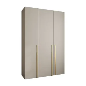 Wochenendangebot Drehtürenschrank Como 3 245,5/160/40 3-türig (Kaschmir/Gold)