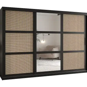 Jetzt Bestellen SCHWEBETÜRENSCHRANK PLECIONKA 2 200/250/62 3-türig (Schwarz)