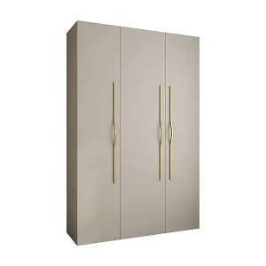 Zertifiziert Drehtürenschrank Como 2 245,5/160/50 3-türig (Kaschmir/Gold)