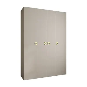 Drehtürenschrank Como 1 245,5/170/50 4-türig (Kaschmir/Gold) Super-Preis