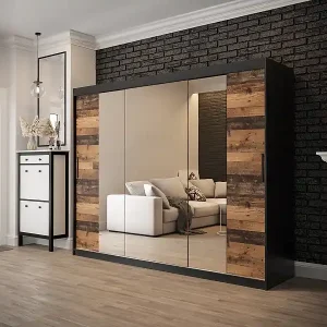 Begrenztes Angebot ARMARIO OLD STYLE 2 DE PUERTAS CORREDERAS 200/250/62 3 puertas