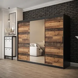 ARMARIO OLD STYLE 1 DE PUERTAS CORREDERAS 200/250/62 3 puertas Preisreduziert