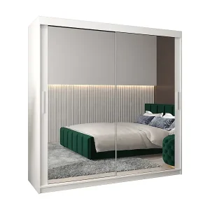 Schneller Versand ARMARIO TOKYO 3 DE PUERTAS CORREDERAS 200/200/62 2 puertas (Blanco/Blanco)