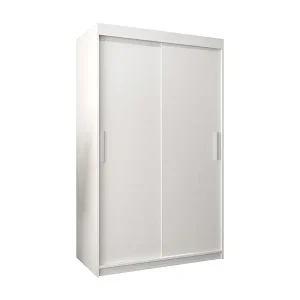 Schwebetürenschrank Tokyo 200/120/62 2-Türig (Weiß) Angebot