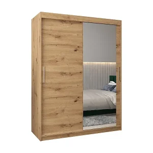 ARMARIO TOKYO 2 DE PUERTAS CORREDERAS 200/120/62 2 puertas (Sonoma/Sonoma) Schneller Versand