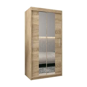 Schnäppchen Schwebetürenschrank Tokyo 1 200/100/62 2-Türig (Sonoma)