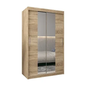 Schwebetürenschrank Tokyo 1 200/120/62 2-Türig (Sonoma) Highlight