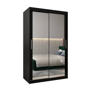 Kostenloser Rückversand ARMARIO TOKYO 3 DE PUERTAS CORREDERAS 200/120/62 2 puertas (Negro/Negro)