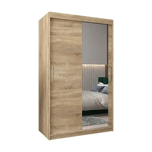 ARMARIO TOKYO 2 DE PUERTAS CORREDERAS 200/100/62 2 puertas (Sonoma/Sonoma) Schnäppchen