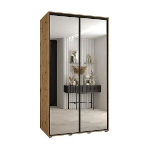 Kostenfreie Lieferung SCHWEBETÜRENSCHRANK DAVOS 2 235,2/140/60 2-türig (Artisan/Artisan/Schwarz)