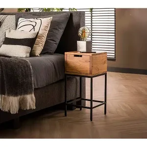 Must-Have Nachttisch - Holz Holz - 30 x 30 cm - FATY