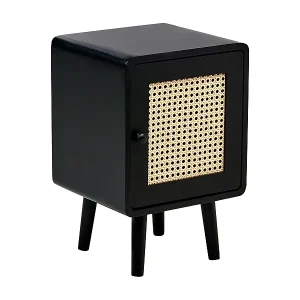 Nachttisch LEFROY Schwarz Sonderaktion