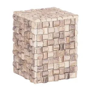 Beistelltisch CAJEME Teakholz Hellbraun Neue Kollektion