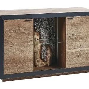 Schrank MARANA Braun / Schwarz Meistverkauft