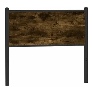 Beliebt Ersatz-Kopfteil Räuchereiche 100 cm Holzwerkstoff und Stahl