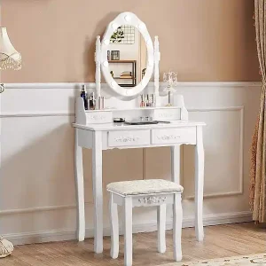 Schminktisch mit Hocker Frisiertisch Jetzt Kaufen