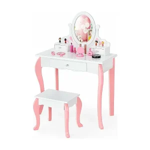 Sichere Zahlung Kinder Schminktisch mit Hocker