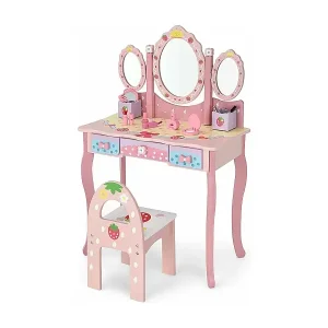 Kinder Schminktisch Set Frisiertisch Preis Gesenkt