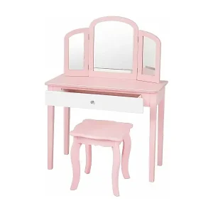 Echt Kinder 2 in 1 Schminktisch Set