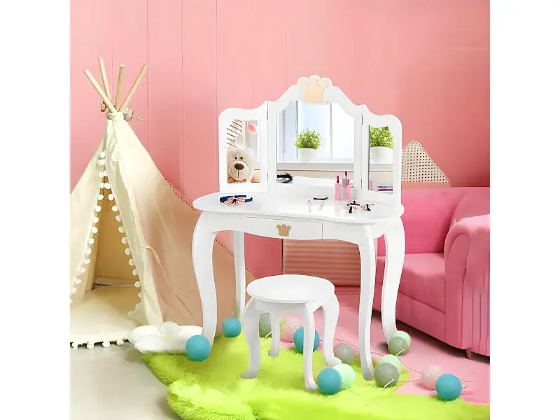Online Kaufen Kinder Schminktisch mit Hocker