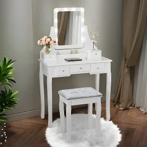 Schminktisch mit Hocker Frisiertisch Preisknaller