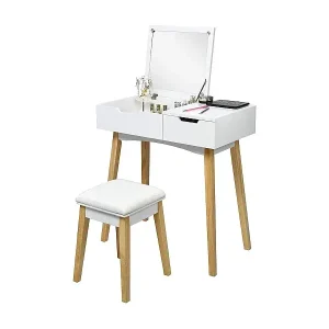 2 in 1 Schminktisch Schreibtisch Sichere Zahlung