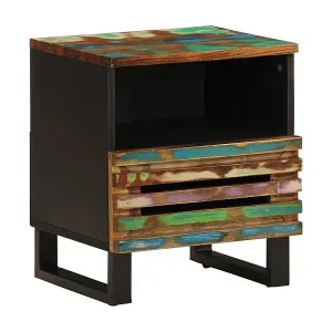 Top-Seller Nachttisch 40x34x46 cm Altholz Massiv