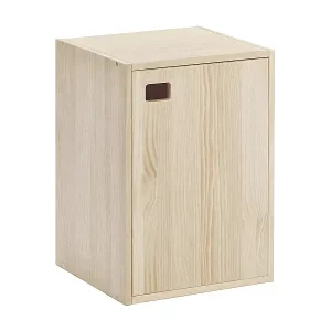 Sale Schrank aus Rohkiefernholz mit 1 Tür und 2 Fächern "Dinamic"