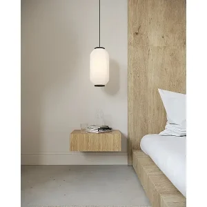 Nachtkonsole - 50 cm - mit Schublade - Eichenholzoptik - NOLIE Garantierte Lieferung