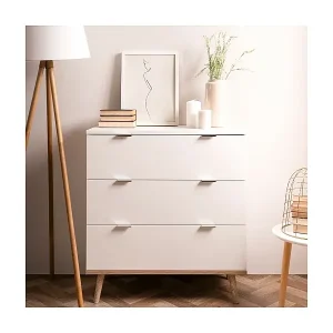 Must-Have Finori Kommode Göteborg 1 Weiß und Sonoma-Eiche