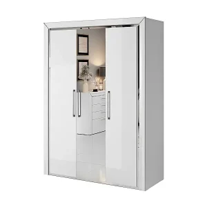 Jetzt Bestellen Schrank 150cm Kollektion DOHA. Farbe Hochglanzweiß.