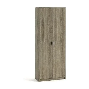 Schrank mit 2 Türen TOLLY – Sonoma-Eiche – H195 cm Sale